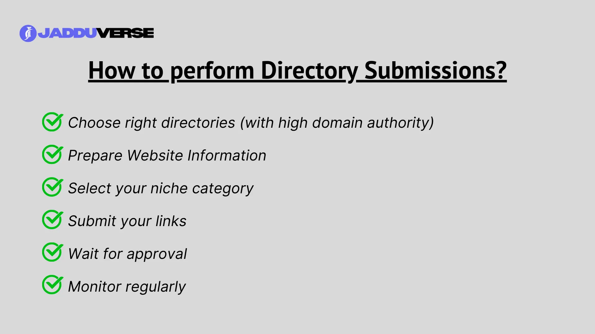 What is Directory Submission in SEO